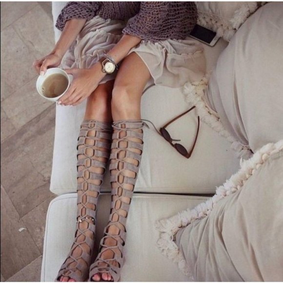 Free People x Jeffrey Campbell Rae Gladiator Sanda - Picture 2 of 8